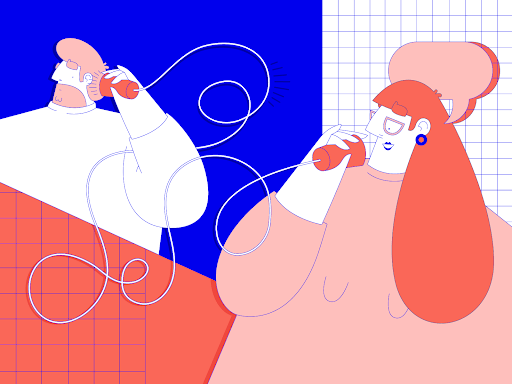 Dribbble - Communication Gap Dribbble - Communication Gap
